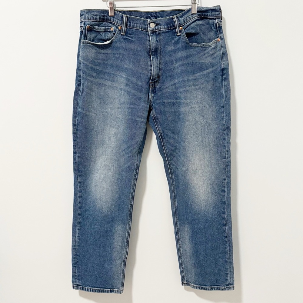 Levi's 541 Relaxed‎ Straight Leg Jeans Mens Size 38 Blue Denim